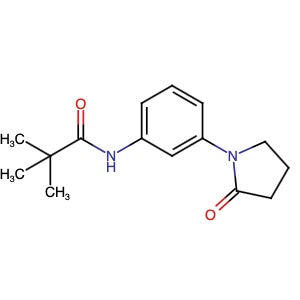 922950-58-1 | 2,2-Dimethyl-N-[3-(2-oxopyrrolidin-1-yl)phenyl]propanamide - Hoffman Fine Chemicals