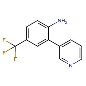 923293-15-6 | 2-(3-Pyridinyl)-4-(trifluoromethyl)benzenamine  - Hoffman Fine Chemicals