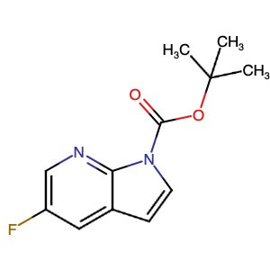 928653-77-4 | 1,1-Dimethylethyl 5-fluoro-1H-pyrrolo[2,3-b]pyridine-1-carboxylate - Hoffman Fine Chemicals