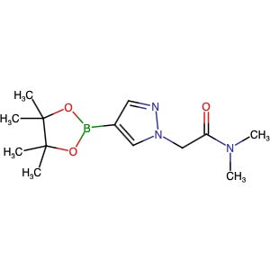 930596-20-6 | N,N-Dimethyl-4-(4,4,5,5-tetramethyl-1,3,2-dioxaborolan-2-yl)-1H-pyrazole-1-acetamide - Hoffman Fine Chemicals