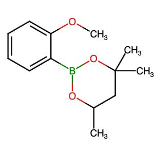 934558-37-9 | 2-(2-Methoxyphenyl)-4,4,6-trimethyl-1,3,2-dioxaborinane - Hoffman Fine Chemicals