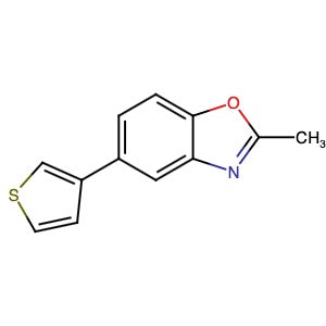 935278-68-5 | 2-Methyl-5-(thiophen-3-yl)-benzo[d]oxazole - Hoffman Fine Chemicals
