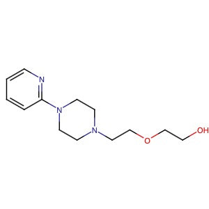 935659-84-0 | 2-(2-(4-(Pyridin-2-yl)piperazin-1-yl)ethoxy)ethan-1-ol - Hoffman Fine Chemicals