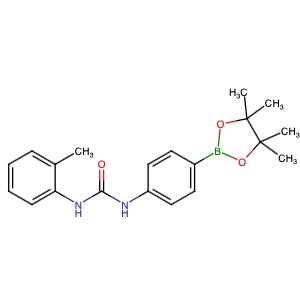 935660-79-0 | 1-(4-(4,4,5,5-Tetramethyl-1,3,2-dioxaborolan-2-yl)phenyl)-3-(o-tolyl)urea - Hoffman Fine Chemicals