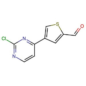 937273-39-7 | 4-(2-Chloro-4-pyrimidinyl)-2-thiophenecarboxaldehyde - Hoffman Fine Chemicals