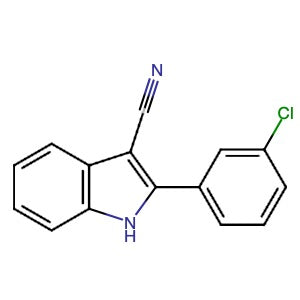 938326-46-6 | 2-(3-Chlorophenyl)-1H-indole-3-carbonitrile - Hoffman Fine Chemicals