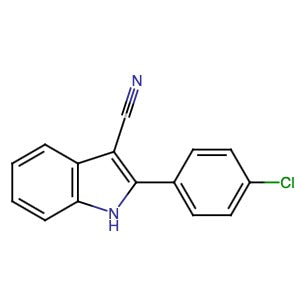938374-64-2 | 2-(4-Chlorophenyl)-1h-indole-3-carbonitrile - Hoffman Fine Chemicals