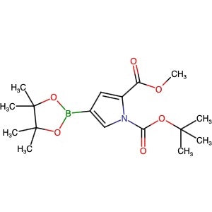 942070-38-4 | 1-BOC-2-(methoxycarbonyl)pyrrole-4-boronic acid, pinacol ester - Hoffman Fine Chemicals