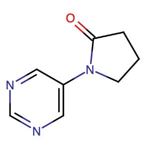 945029-97-0 | 1-(Pyrimidin-5-yl)pyrrolidin-2-one - Hoffman Fine Chemicals