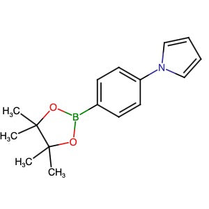 949115-04-2 | 1-[4-(4,4,5,5-Tetramethyl-1,3,2-dioxaborolan-2-yl)phenyl]-1H-pyrrole - Hoffman Fine Chemicals