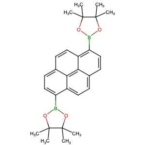 950779-13-2 | 1,6-Bis(4,4,5,5-tetramethyl-1,3,2-dioxaborolan-2-yl)pyrene - Hoffman Fine Chemicals