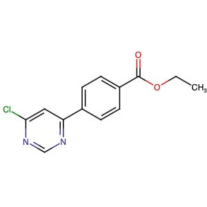 954219-10-4 | Ethyl 4-(6-chloropyrimidin-4-yl)benzoate - Hoffman Fine Chemicals