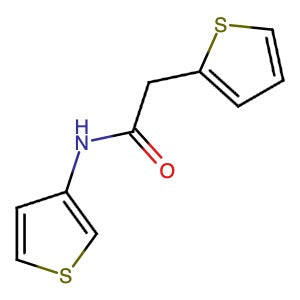 955031-61-5 | 2-(Thiophen-2-yl)-N-(thiophen-3-yl)acetamide - Hoffman Fine Chemicals