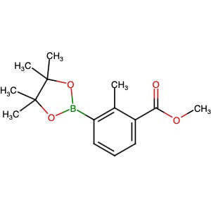 955929-54-1 | Methyl 2-methyl-3-(4,4,5,5-tetramethyl-1,3,2-dioxaborolan-2-yl)benzoate - Hoffman Fine Chemicals