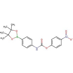 957198-19-5 | [4-(4,4,5,5-Tetramethyl-[1,3,2]dioxaborolan-2-yl)-phenyl]-carbamic acid 4-nitro-phenyl ester - Hoffman Fine Chemicals