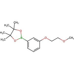 959972-43-1 | 2-[3-(2-Methoxyethoxy)phenyl]-4,4,5,5-tetramethyl-1,3,2-dioxaborolane - Hoffman Fine Chemicals