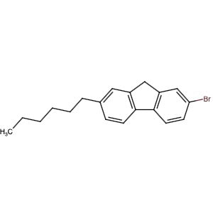 99012-36-9 | 2-Bromo-7-hexyl-9H-fluorene - Hoffman Fine Chemicals