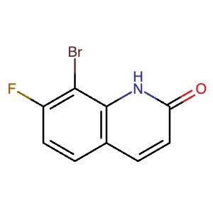 1001322-86-6 | 8-Bromo-7-fluoroquinolin-2(1H)-one - Hoffman Fine Chemicals