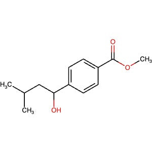 100757-91-3 | Methyl 4-(1-hydroxy-3-methylbutyl)benzoate - Hoffman Fine Chemicals