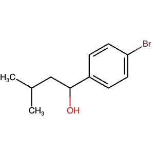 100757-92-4 | 1-(4-Bromophenyl)-3-methylbutan-1-ol - Hoffman Fine Chemicals