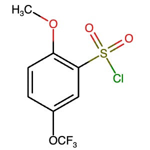 1010422-55-5 | 2-Methoxy-5-(trifluoromethoxy)benzenesulfonyl chloride - Hoffman Fine Chemicals