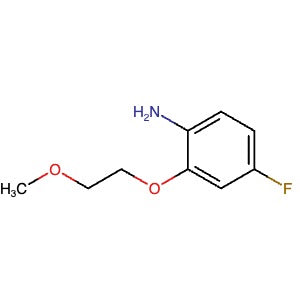 1016761-88-8 | 4-Fluoro-2-(2-methoxyethoxy)aniline - Hoffman Fine Chemicals