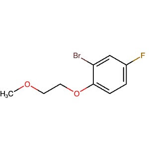 1016783-82-6 | 2-Bromo-4-fluoro-1-(2-methoxyethoxy)benzene - Hoffman Fine Chemicals