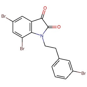 1020264-96-3 | 5,7-Dibromo-1-[2-(3-bromophenyl)ethyl]-1H-indole-2,3-dione - Hoffman Fine Chemicals