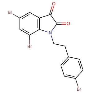 1020264-97-4 | 5,7-Dibromo-1-[2-(4-bromophenyl)ethyl]-1H-indole-2,3-dione - Hoffman Fine Chemicals