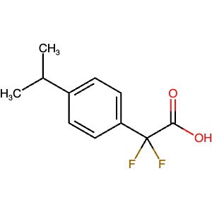 1027514-26-6 | Difluoro[4-(propan-2-yl)phenyl]acetic acid - Hoffman Fine Chemicals