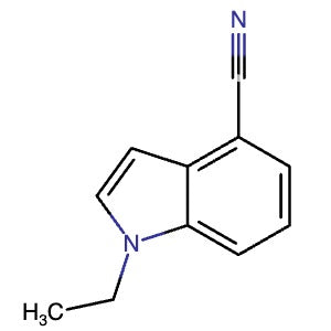 1030423-55-2 | 1-Ethyl-1H-indole-4-carbonitrile - Hoffman Fine Chemicals