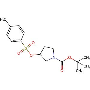 103057-45-0 | tert-Butyl 3-(tosyloxy)pyrrolidine-1-carboxylate - Hoffman Fine Chemicals