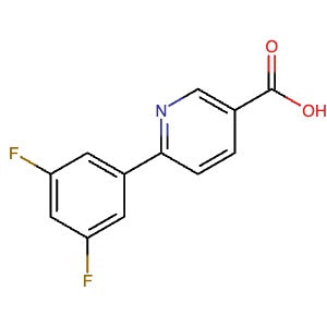 1033844-89-1 | 6-(3,5-Difluorophenyl)nicotinic acid - Hoffman Fine Chemicals