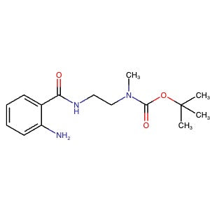 1042434-79-6 | 1,1-dimethylethyl(2-(2-aminophenyl)carbonyl aminoethyl)methylcarbamate - Hoffman Fine Chemicals