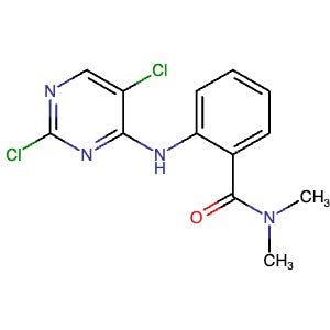 1042434-80-9 | 2-(2,5-Dichloro-4-pyrimidinyl)amino-N,N-dimeth ylbenzamide - Hoffman Fine Chemicals