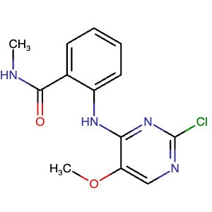 1042434-82-1 | 2-((2-Chloro-5-methoxypyrimidin-4-yl)amino)-N-methylbenzamide - Hoffman Fine Chemicals