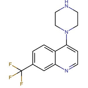 104668-02-2 | 4-(Piperazin-1-yl)-7-(trifluoromethyl)quinoline - Hoffman Fine Chemicals