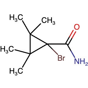 1050497-04-5 | 1-Bromo-2,2,3,3-tetramethylcyclopropane-1-carboxamide - Hoffman Fine Chemicals