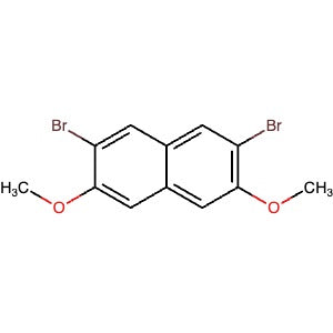 105404-89-5 | 2,7-Dibromo-3,6-dimethoxynaphthalene - Hoffman Fine Chemicals