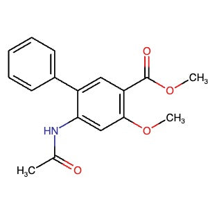 1058140-74-1 | 2-Acetamino-4-methoxy-5-methoxycarbonylbiphenyl - Hoffman Fine Chemicals