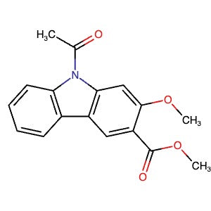 1058140-86-5 | 9-Acetyl-2-methoxy-3-methoxycarbonylcarbazol - Hoffman Fine Chemicals