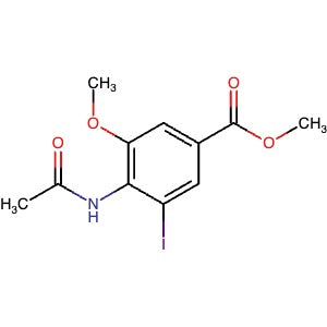 1058140-88-7 | 2'-Iodo-6'-methoxy-4'-methoxycarbonylacetanilide - Hoffman Fine Chemicals