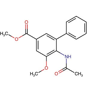 1058140-89-8 | 2-Acetamino-3-methoxy-5-methoxycarbonylbiphenyl - Hoffman Fine Chemicals