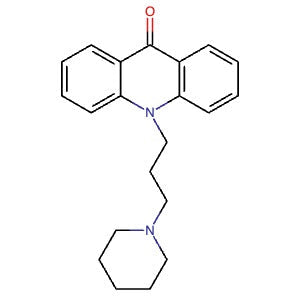 106897-37-4 | 10-(3-(Piperidin-1-yl)propyl)acridin-9(10H)-one - Hoffman Fine Chemicals