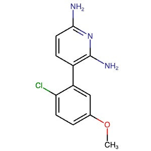 1079401-92-5 | 3-(2-Chloro-5-methoxyphenyl)pyridine-2,6-diamine - Hoffman Fine Chemicals