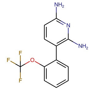 1079401-93-6 | 3-(2-(Trifluoromethoxy)phenyl)pyridine-2,6-diamine - Hoffman Fine Chemicals