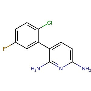 1079401-94-7 | 3-(2-Chloro-5-fluorophenyl)pyridine-2,6-diamine - Hoffman Fine Chemicals