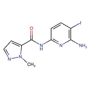 1079402-06-4 | N-(6-Amino-5-iodopyridin-2-yl)-1-methyl-1H-pyrazole-5-carboxamide - Hoffman Fine Chemicals