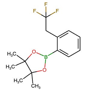 1079402-24-6 | 4,4,5,5-Tetramethyl-2-(2-(2,2,2-trifluoroethyl)phenyl)-1,3,2-dioxaborolane - Hoffman Fine Chemicals