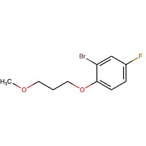 1079402-65-5 | 2-Bromo-4-fluoro-1-(3-methoxypropoxy)benzene - Hoffman Fine Chemicals